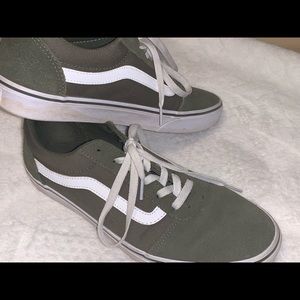 Olive green vans!